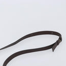 LOEWE Puzzle Bag Small Leather 2way Brown Gold Auth 200778SAM-15