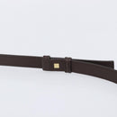 LOEWE Puzzle Bag Small Leather 2way Brown Gold Auth 200778SAM-16