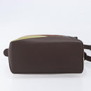 LOEWE Puzzle Bag Small Leather 2way Brown Gold Auth 200778SAM-5