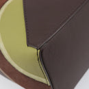 LOEWE Puzzle Bag Small Leather 2way Brown Gold Auth 200778SAM-20