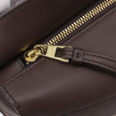 LOEWE Puzzle Bag Small Leather 2way Brown Gold Auth 200778SAM-24
