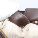 LOEWE Puzzle Bag Small Leather 2way Brown Gold Auth 200778SAM-11