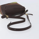LOEWE Puzzle Bag Small Leather 2way Brown Gold Auth 200778SAM-8