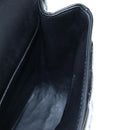 CHANEL Big Matelasse 30 Chain Bag Patent leather Black Silver CC Auth 200779M-29