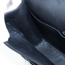 CHANEL Big Matelasse 30 Chain Bag Patent leather Black Silver CC Auth 200779M-30