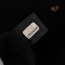 CHANEL Chain Shoulder Bag Raffia 2way Beige Gold CC Auth 200780SAM-26
