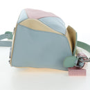 LOEWE Puzzle Bag Hand Bag Leather Black Silver Auth 200783SM-4