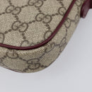 GUCCI GG Supreme Shoulder Bag PVC Beige Gold 818764 Auth 200784M-18