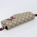 GUCCI GG Supreme Shoulder Bag PVC Beige Gold 818764 Auth 200784M-6