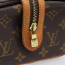 LOUIS VUITTON Monogram Trousse Pad Pression Cosmetic Pouch M47636 LV Auth 200800-9