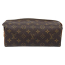 LOUIS VUITTON Monogram Trousse Pad Pression Cosmetic Pouch M47636 LV Auth 200800-13