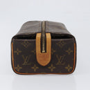 LOUIS VUITTON Monogram Trousse Pad Pression Cosmetic Pouch M47636 LV Auth 200800-3