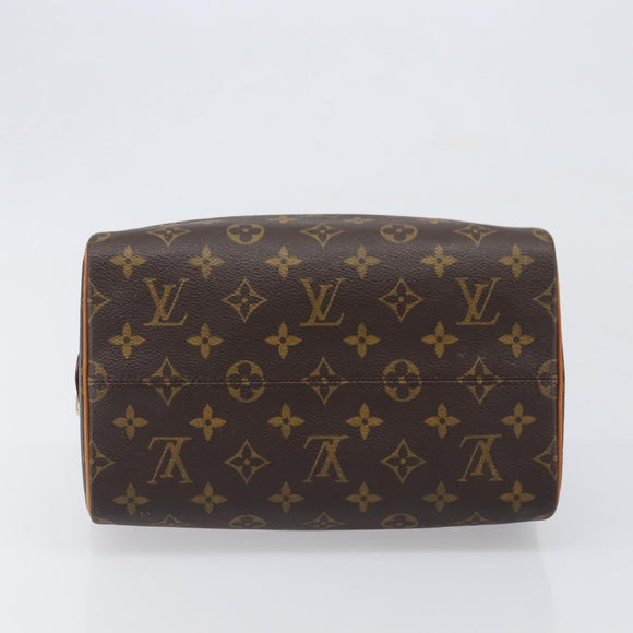 LOUIS VUITTON Monogram Trousse Pad Pression Cosmetic Pouch M47636 LV Auth 200800