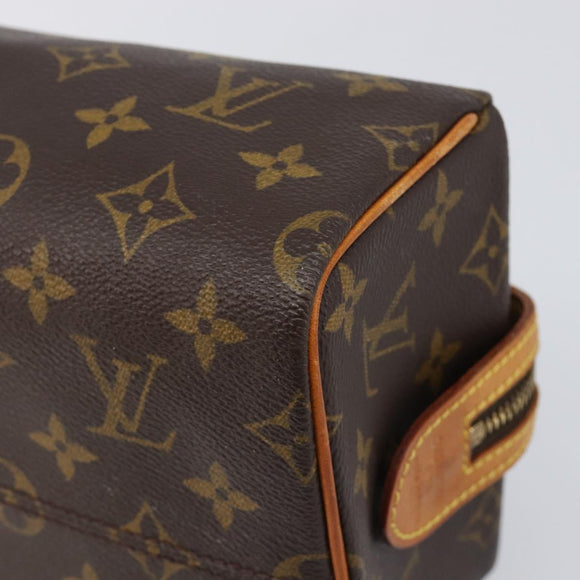 LOUIS VUITTON Monogram Trousse Pad Pression Cosmetic Pouch M47636 LV Auth 200800