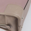 LOEWE Amazona 28 Hand Bag Leather Pink Silver Auth 200805V-16