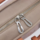 LOEWE Amazona 28 Hand Bag Leather Pink Silver Auth 200805V-20