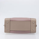 LOEWE Amazona 28 Hand Bag Leather Pink Silver Auth 200805V-5