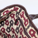 GUCCI GuccissimaGG Tote Bag Leather Dark Brown Gold Tone 163805 Auth 200808V-20