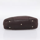 GUCCI GuccissimaGG Tote Bag Leather Dark Brown Gold Tone 163805 Auth 200808V-5