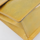 LOUIS VUITTON Monogram Vernis Spring Street Hand Bag Gris M91029 LV Auth 200809-16