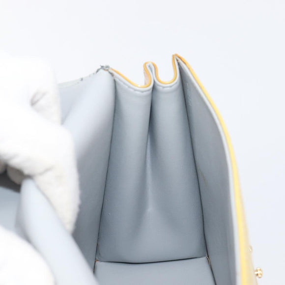 LOUIS VUITTON Monogram Vernis Spring Street Hand Bag Gris M91029 LV Auth 200809