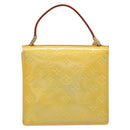 LOUIS VUITTON Monogram Vernis Spring Street Hand Bag Gris M91029 LV Auth 200809-2