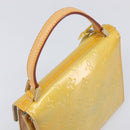 LOUIS VUITTON Monogram Vernis Spring Street Hand Bag Gris M91029 LV Auth 200809-6