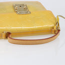 LOUIS VUITTON Monogram Vernis Spring Street Hand Bag Gris M91029 LV Auth 200809-7