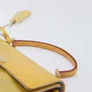 LOUIS VUITTON Monogram Vernis Spring Street Hand Bag Gris M91029 LV Auth 200809-14