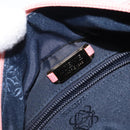 LOEWE Hand Bag Leather Pink Gold Tone Auth 200810V-18