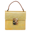 LOUIS VUITTON Monogram Vernis Spring Street Hand Bag Gris M91029 LV Auth 200816-13