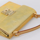LOUIS VUITTON Monogram Vernis Spring Street Hand Bag Gris M91029 LV Auth 200816-6