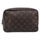 LOUIS VUITTON Monogram Trousse Toilette 23 Clutch Bag M47524 LV Auth 200817A-13