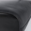 CELINE Shoulder Bag Leather Black Gold Tone Auth 200820A-9