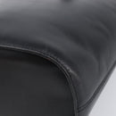 CELINE Shoulder Bag Leather Black Gold Tone Auth 200820A-15