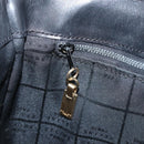 CELINE Shoulder Bag Leather Black Gold Tone Auth 200820A-21