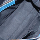 BALENCIAGA Classic City Hand Bag Leather 2way Blue 431621 Auth 200825V-20