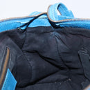 BALENCIAGA Classic City Hand Bag Leather 2way Blue 431621 Auth 200825V-21