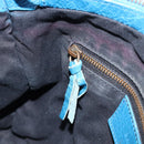 BALENCIAGA Classic City Hand Bag Leather 2way Blue 431621 Auth 200825V-23