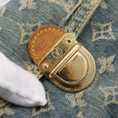 LOUIS VUITTON Monogram Denim Mini Preity Shoulder Bag Blue M95050 LV Auth 200827-10