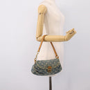 LOUIS VUITTON Monogram Denim Mini Preity Shoulder Bag Blue M95050 LV Auth 200827-21