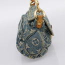 LOUIS VUITTON Monogram Denim Mini Preity Shoulder Bag Blue M95050 LV Auth 200827-3