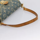 LOUIS VUITTON Monogram Denim Mini Preity Shoulder Bag Blue M95050 LV Auth 200827-7