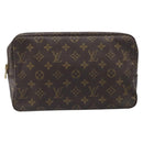 LOUIS VUITTON Monogram Trousse Toilette 28 Clutch Bag M47522 LV Auth 200829V-13