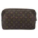 LOUIS VUITTON Monogram Trousse Toilette 28 Clutch Bag M47522 LV Auth 200829V-2