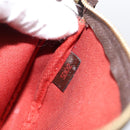LOUIS VUITTON Damier Ebene Mini Pochette Accessoires Pouch N58009 Auth 200830V-12