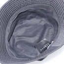 PRADA Bucket Hat Nylon Black Silver Auth 200831V-9