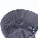 PRADA Bucket Hat Nylon Black Silver Auth 200831V-14