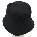PRADA Bucket Hat Nylon Black Silver Auth 200831V-2