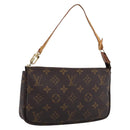 LOUIS VUITTON Monogram Pochette Accessoires Pouch M51980 LV Auth 200833-1